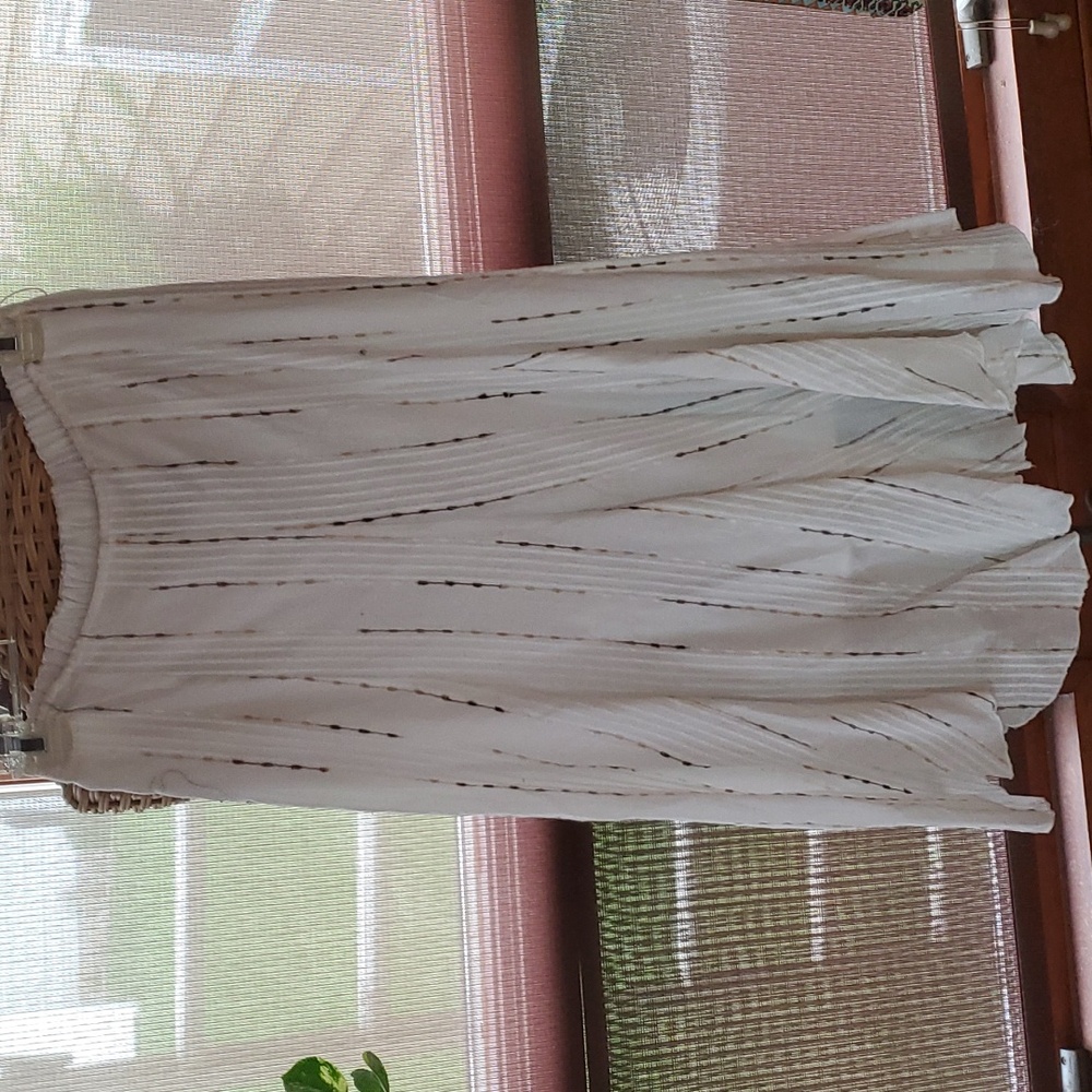 Cotton rayon skirt
